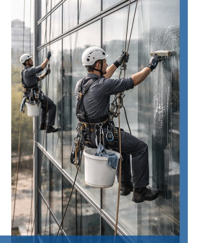 Мойка сплошного остекления в Кольчугине, заказать от 305 р.| ВЫСОТНИК-Кль