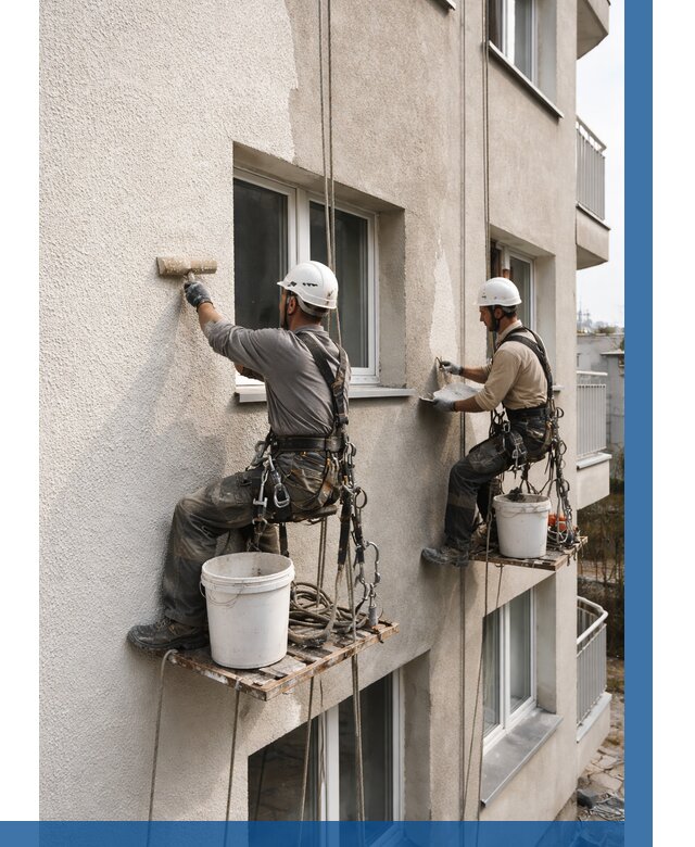 Нанесение короеда на фасад в Кольчугине от 458 р. | ВЫСОТНИК-Кль