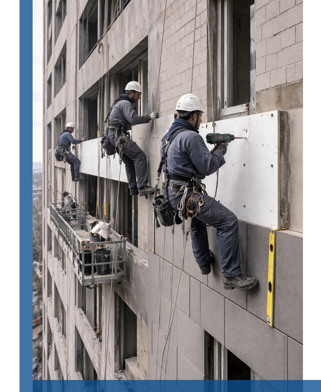 Монтаж фасадных термопанелей высокого качества в Кольчугине