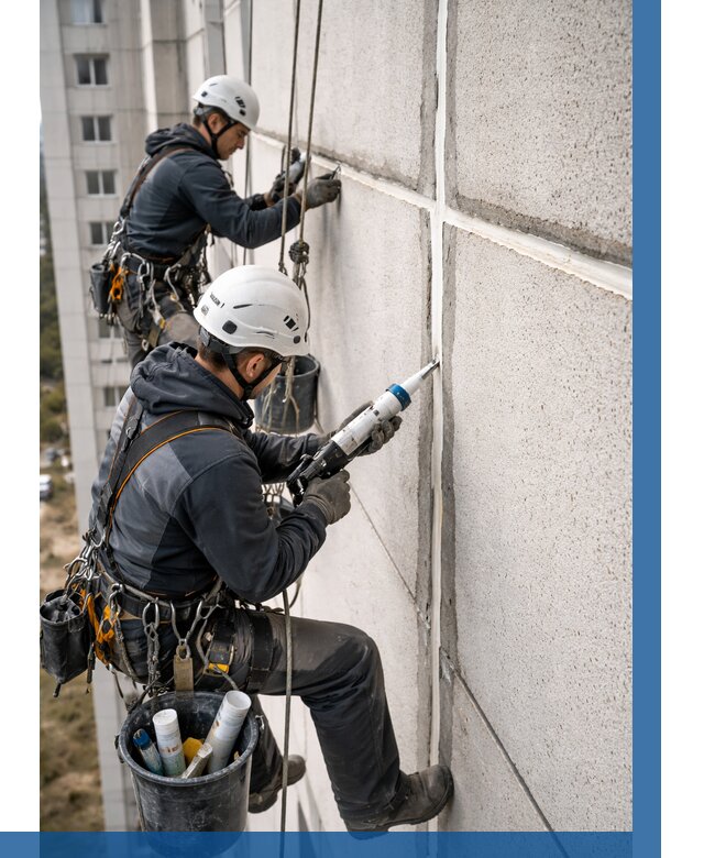 Герметизация межпанельных швов в Кольчугине от 712 р. | ВЫСОТНИК-Кль