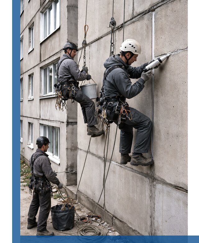 Герметизация межпанельных швов в Кольчугине с гарантией герметичности