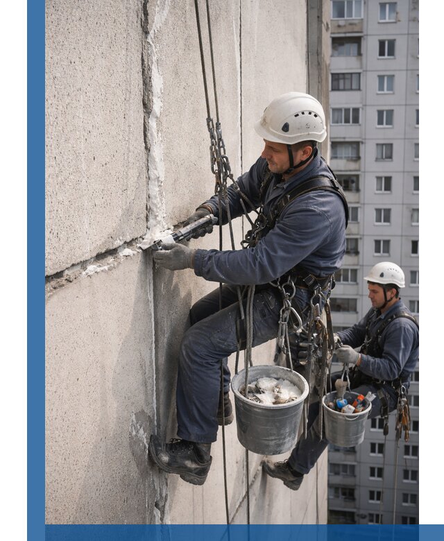 Утепление межпанельных швов в Кольчугине профессионально и надежно