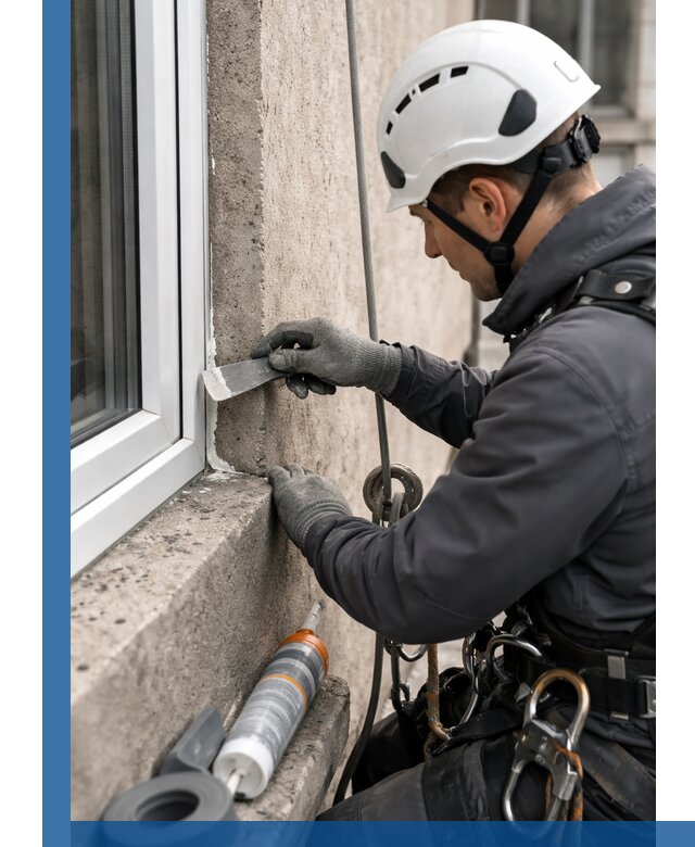 Герметизация монтажных швов окон в Кольчугине с гарантией качества