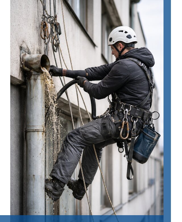 Прочистка водосточных труб в Кольчугине от 3560 р. | ВЫСОТНИК-Кль