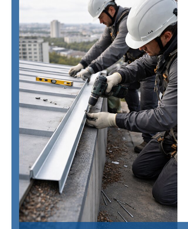 Монтаж капельника на кровле в Кольчугине с гарантией качества