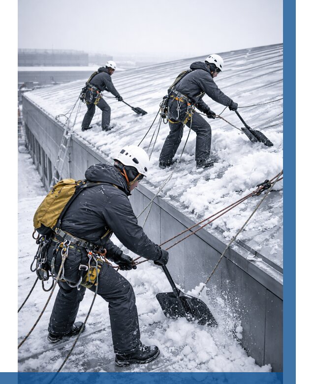 Очистка навесов от снега в Кольчугине от 4577 р. | ВЫСОТНИК-Кль