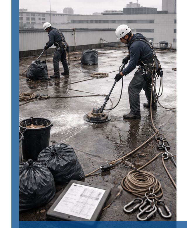 Плановая очистка кровли по графику в Кольчугине для безопасности