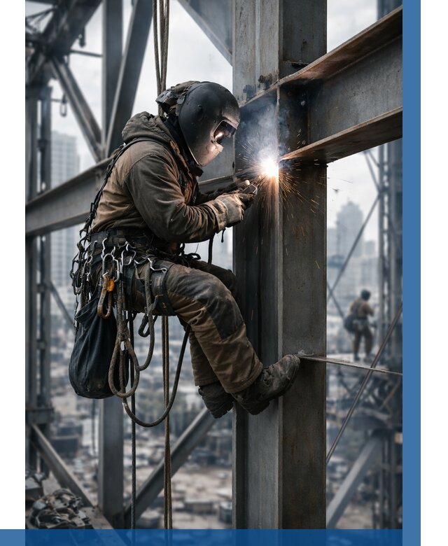 Высотные сварочные работы в Кольчугине от 3560 р. | ВЫСОТНИК-Кль