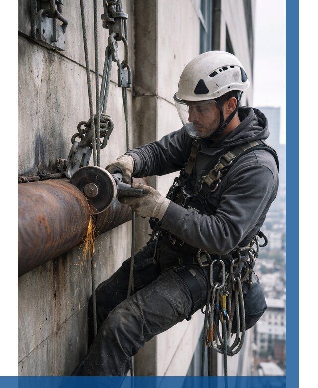 Резка металла на высоте в Кольчугине по цене от 4577 р. | ВЫСОТНИК-Кль