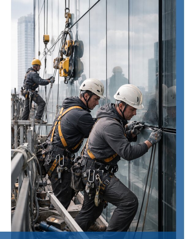 Структурное остекление фасадов в Кольчугине от 9662 р. | ВЫСОТНИК-Кль