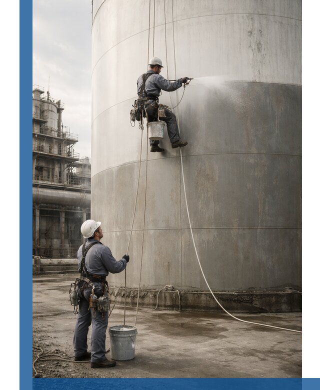 Покраска стальных резервуаров и емкостей в Кольчугине профессионально