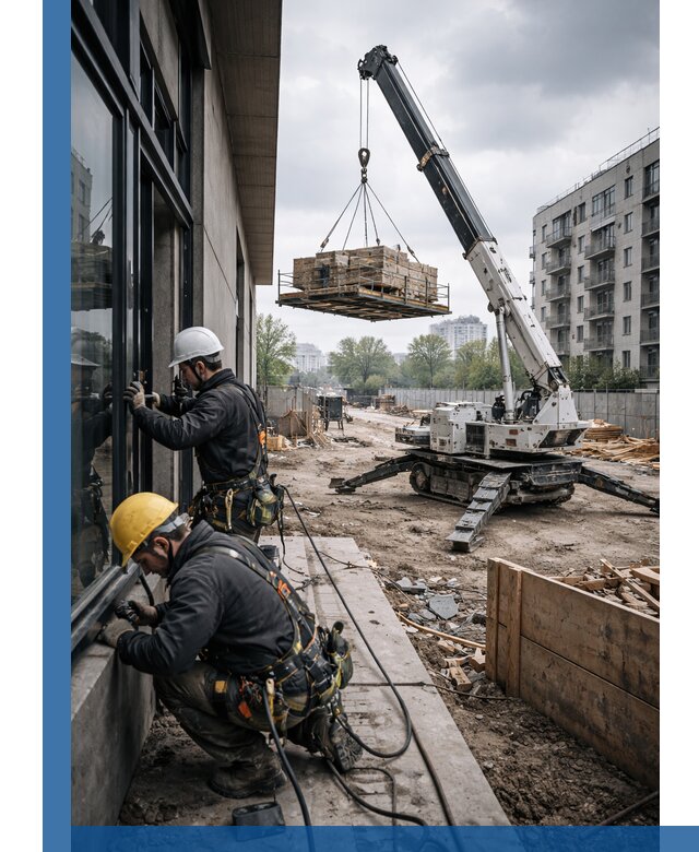 Аренда крана Пионер в Кольчугине для строительных работ