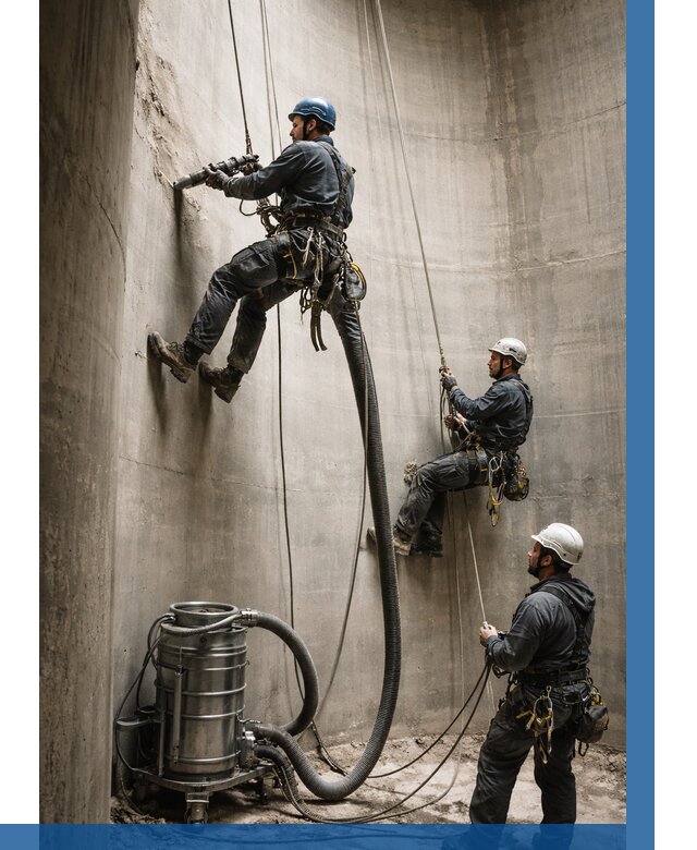 Зачистка силосов в Кольчугине от 4577 р. Договор и смета ВЫСОТНИК-Кль