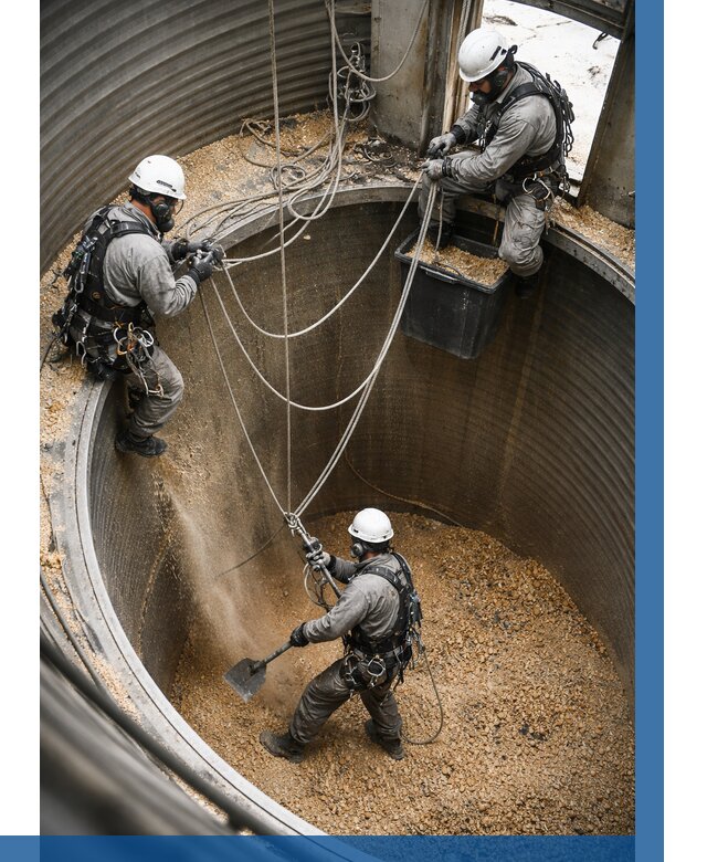 Чистка зерновых бункеров в Кольчугине от 12205 р. | ВЫСОТНИК-Кль