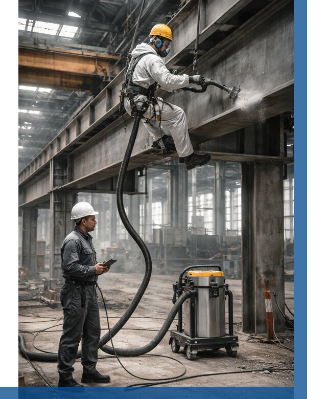 Обеспыливание конструкций в цехе в Кольчугине от 4272 р. | ВЫСОТНИК-Кль