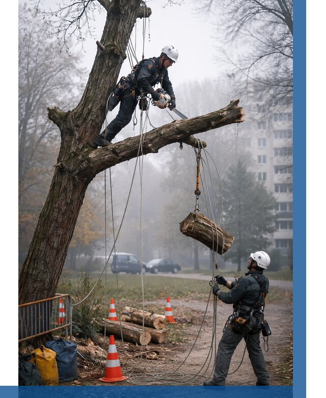 Удаление аварийных деревьев в Кольчугине от 15257 р. | ВЫСОТНИК-Кль